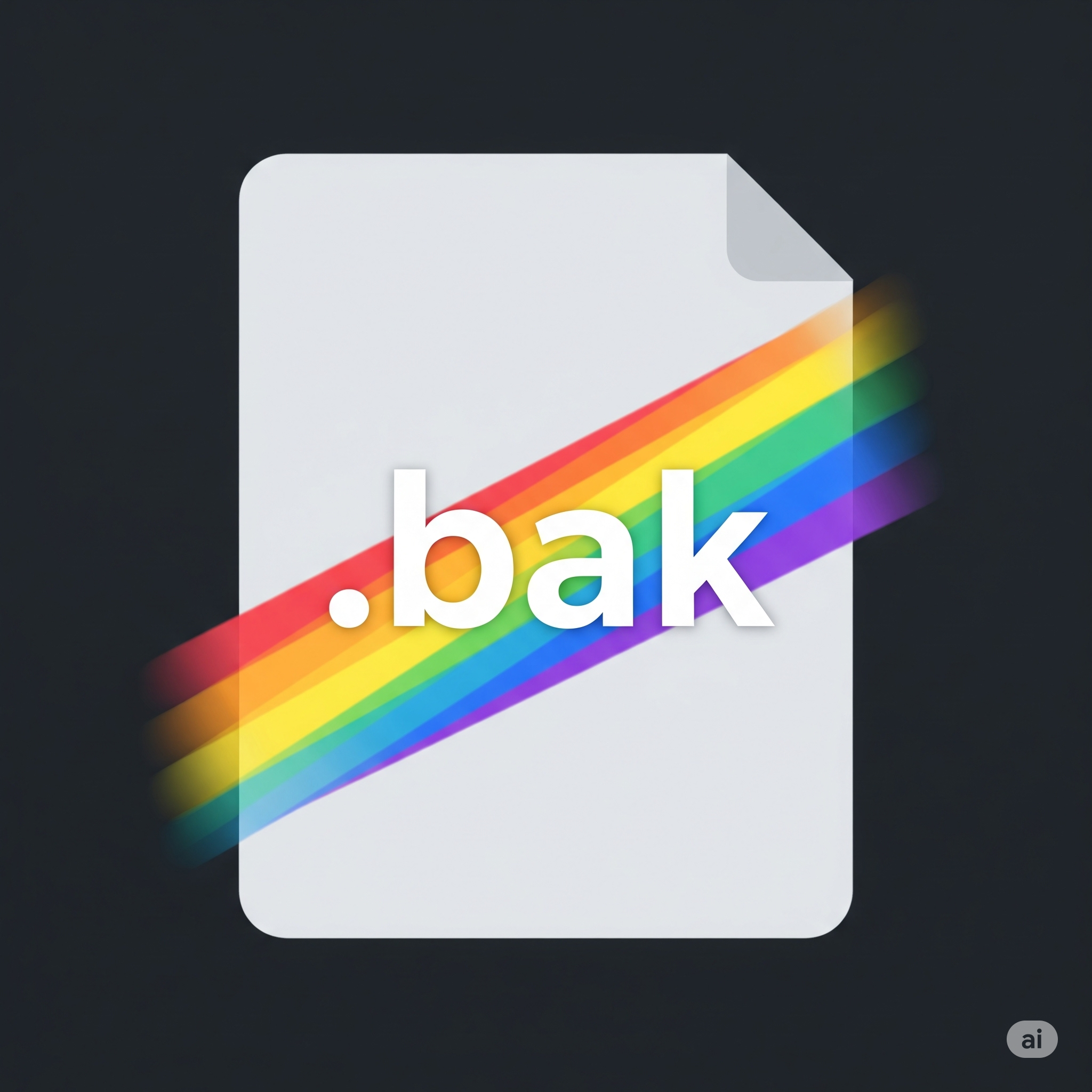 Backup File Highlighter (.bak)